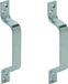 Merkloos / Sans marque A.S.F. Fischer Bv Tuin deurgreep - 6x - staal - 15 cm - Zilver