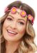Smiffys Hawaiian/Hippie Daisy Chain Haarband Roze