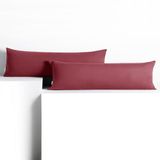 DecoKing Amber Sierkussenhoes Katoen - 20x145 cm - Roze
