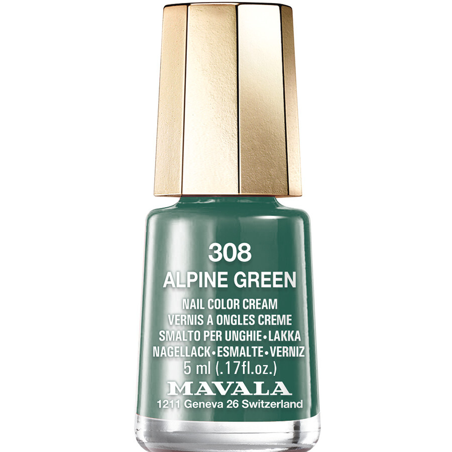 Mavala 308 - Alpine Green Nail Color Nagellak 5 ml Nagels