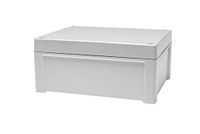 RS PRO Polycarbonaat universele behuizing grijs buitenmaat 240 x 191 x 107mm IP65