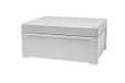 RS PRO Polycarbonaat universele behuizing grijs buitenmaat 240 x 191 x 107mm IP65