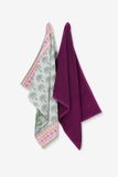 Sissy-Boy Groene Handdoek en Theedoek