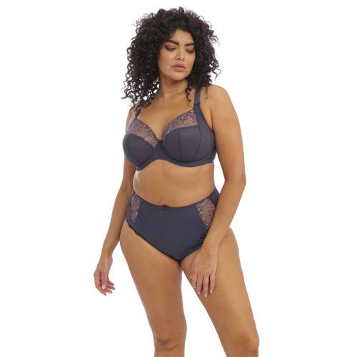 Elomi Charley - Beugel-BH - Donkergrijs - Dames - Maat: Plus Size