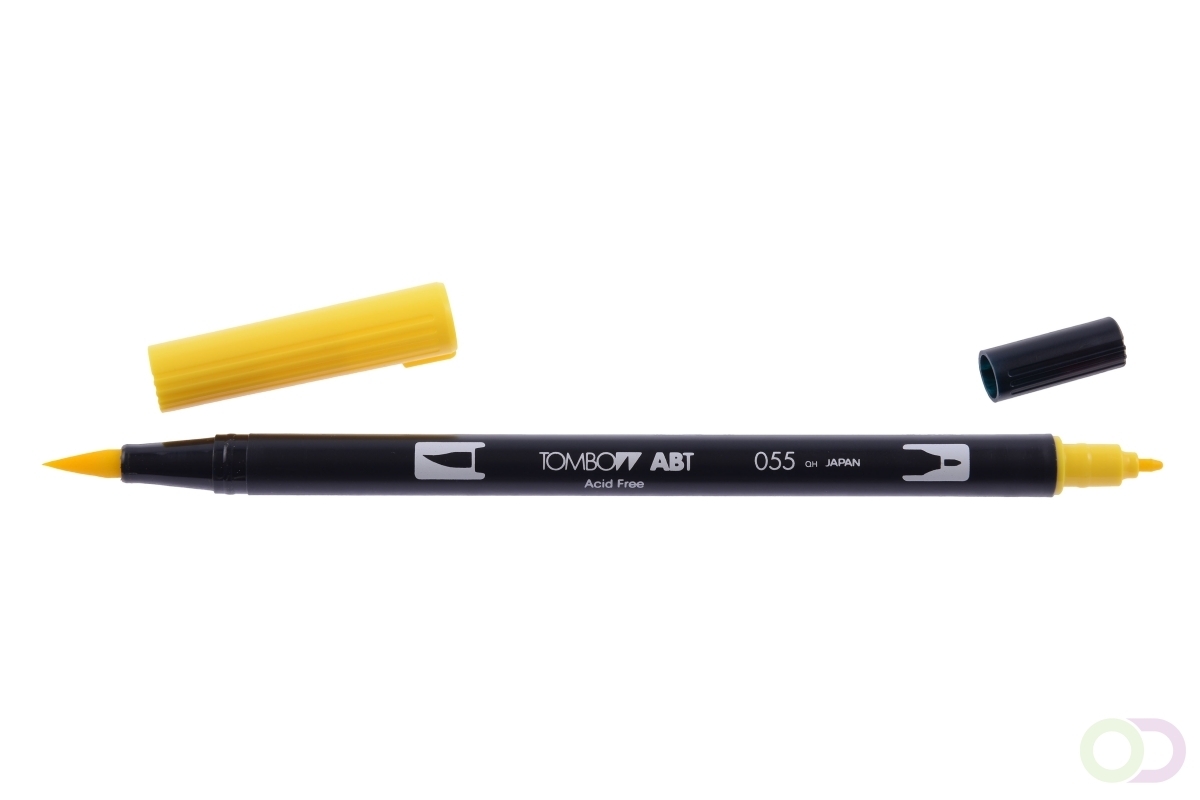 Tombow ABT Dual Brush Pen Process yellow