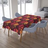 Bonamaison Tafelkleed, Anti-Mold, Sneldrogend, Waterdicht, 100% Polyester Tafellaken, 140cm x 200cm - Ontworpen en Vervaardigd in Turkije