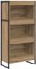 VidaXL Bibliothèque 60 x 30 x 121 cm bois traité chêne artisanal