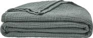 Essix Jazzy Plaid van katoenen mousseline 130x170 cm Groen