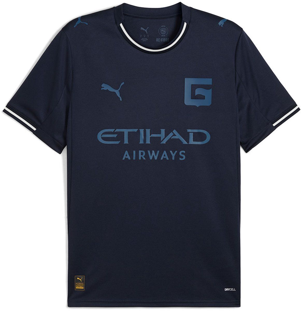 Puma Girona Fc 25/26 Replica Derde T-shirt Met Korte Mouwen Blauw 2XL Man