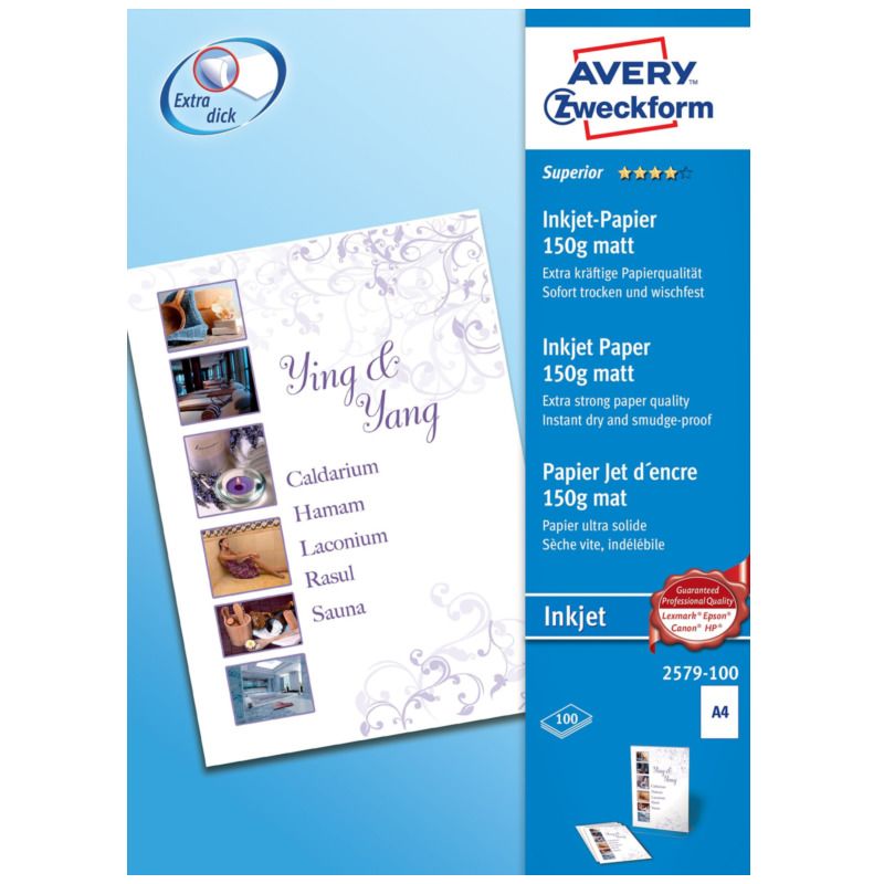 Avery 2579-100 - EAN: 4004182410042