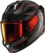 Shark D-SKWAL 3 Blast-R Mat Zwart Antraciet Rood Integraalhelm XL