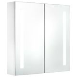 VidaXL Badkamerkast met spiegel en LED 60x14x62 cm