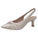 CAPRICE Caprice Dames 9-29600-46 Damespumps, Gebroken wit, 37.5 EU