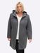 SHEEGO Manteau intermédiaire gris chiné