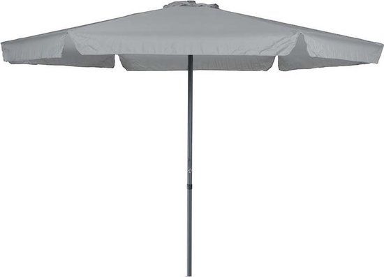 Garden Impressions Delta parasol - 300 cm - licht grijs