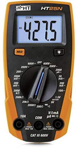 HT INSTRUMENTS HT25N compacte multimeter met batterijtester