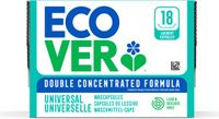 Ecover Wascapsules 18 stuks - 18 Wasbeurten - Geconcentreerde formule - Voor Gekleurde Was - Lila & Roos geur