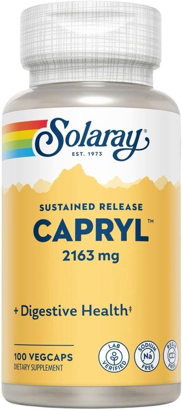 Solaray Caprylzuur - 100 capsules