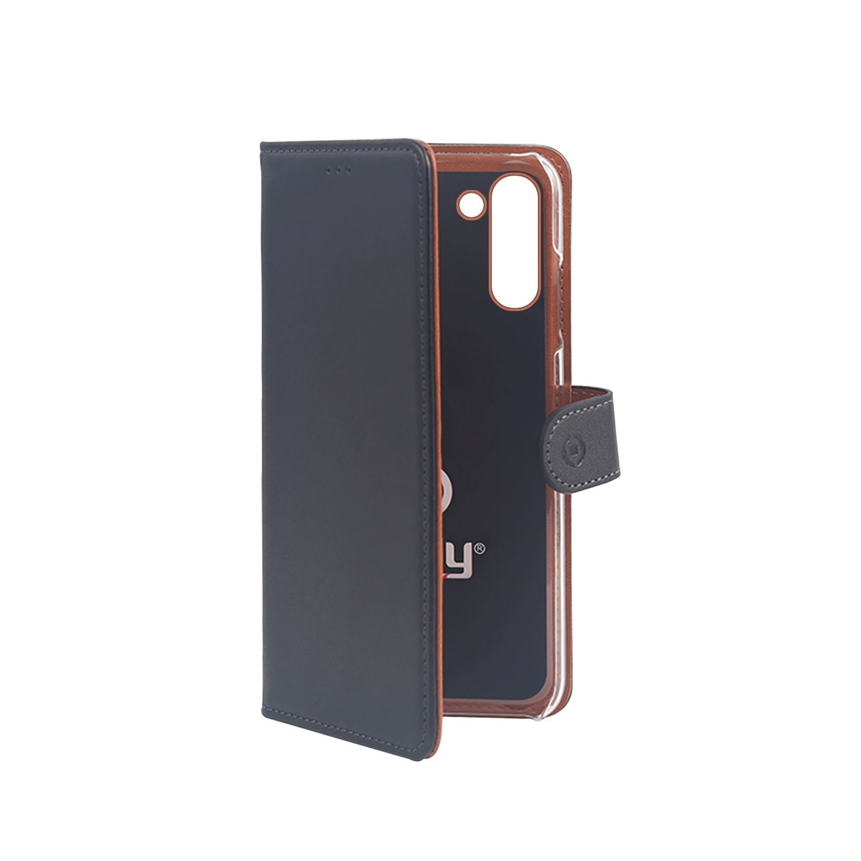 Celly Wally - Case voor mobiele telefoon - Samsung Galaxy Note 10 - Zwart/Bruin