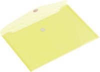 HF2 Europel Enveloptas A5 Transparant Geel 10 Stuks