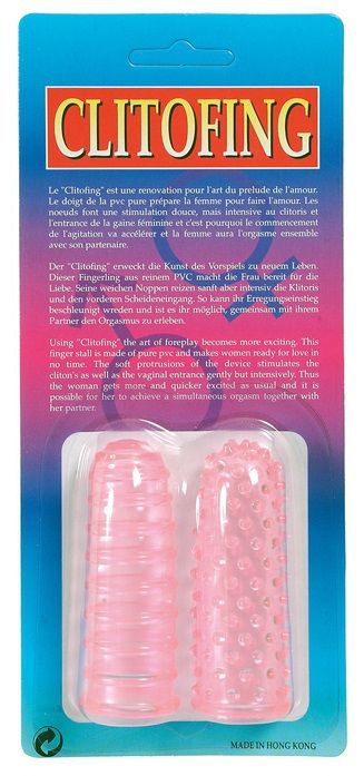 Eros Clitofung Clear Pink - 4890888134760