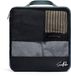 Sunflake Packing Cube met Compressierits - L - Zwart