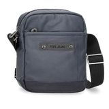 Pepe Jeans Hatfield Schoudertas Middelgroot Blauw 17x22x6 cms Polyester