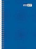 rido/idé Buchkalender Mod. futura 2 2027 A5, Papier, blau