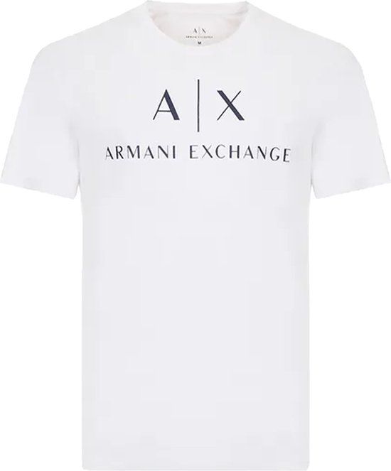 Armani Exchange T-shirt - 8nztcj-z8h4z - Wit - Maat XL - Heren
