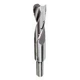 Lange gatboor - gedraaide uitvoering - linksdraaiend Ø 12 mm, lengte 150 mm, schacht 13 mm