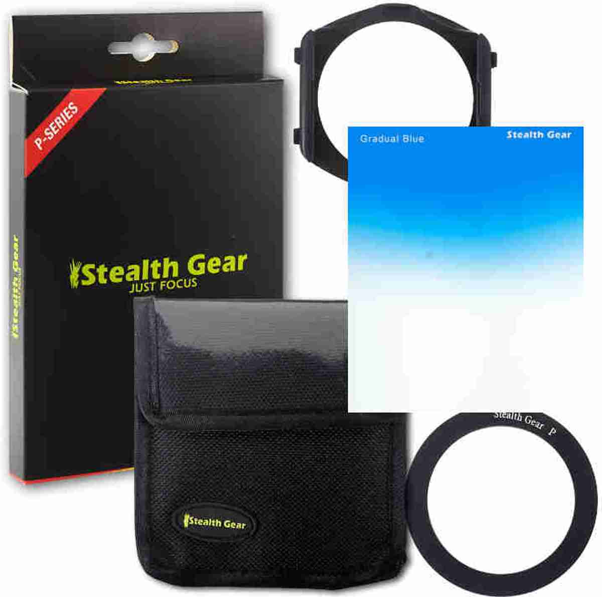 Stealth Gear Stealth-Gear Starterskit P size: holder + Gradual Blue + ring 52mm
