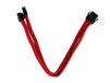 Silverstone 8-pin EPS12V naar 8-pin(4+4) EPS12V Voedingskabel 0.3m Rood