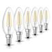 Osram 6 x LED Filament Kerze 5W E14 klar 470lm warmweiß & kaltweiß