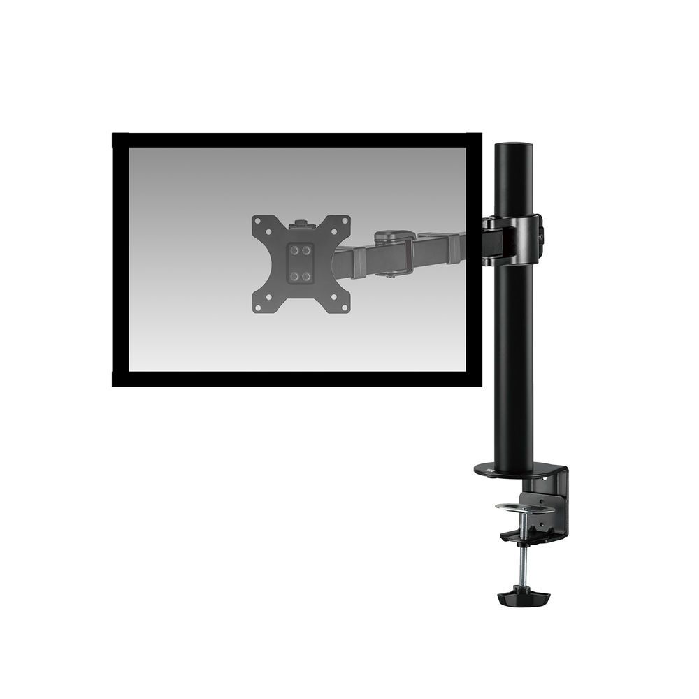 ACT Monitorarm office solid pro - Monitor Bureausteun voor 1 scherm tot 32" - Zwart