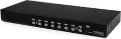 StarTech commutateur KVM USB 8 ports 1U pour montage en rack avec OSD