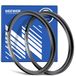 NEEWER 72-77mm Step Up Ring Adapter (2 stuks) met reinigingsdoek