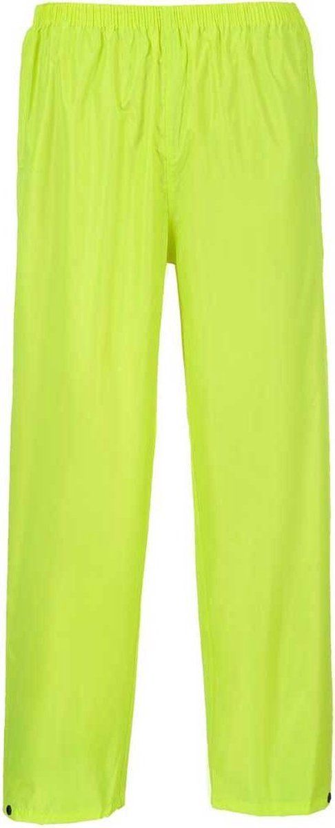 Portwest Regenbroek Geel Maat 4XL