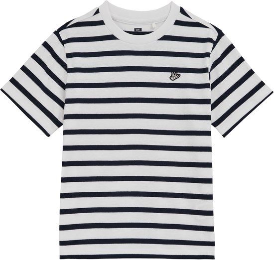 WE Fashion Jongens T-shirt met strepen