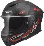 LS2 FF820 Rapid III Kaiju Helm - Integraalhelm - Zwart/Rood - XXXL