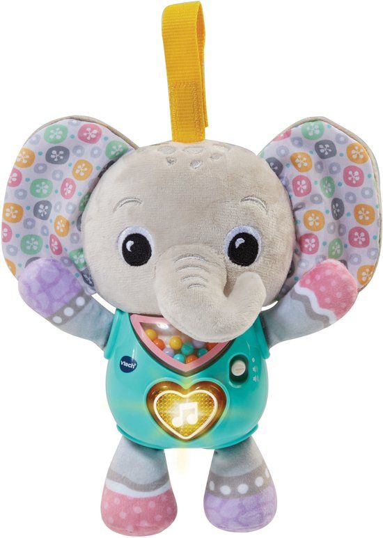 VTech Knuffel Olifantje - Grijs Multicolor