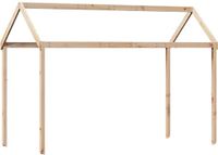 vidaXL Kinderbedhuisje 207x95,5x159 cm massief grenenhout