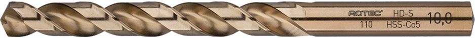 Rotec HSS-Co5 Spiraalb. DIN 338 HD-S Inox splitp. 8,6 mm - 5 pièce(s) - 1100860
