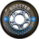 K2 Booster 72 mm / 80A, 8 stuks ILQ 5 wieltjes met lagers - Zwart