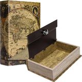 Barska CB12480 Sleutelslot Antieke Kaart Omleiding Boek Safe Lock Box