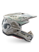 Alpinestars S-M5 Mineral ECE 22.06 Gris Chaud Vert Céladon Brillant Casque, Taille : XS