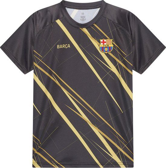 FC Barcelona Trainingsshirt Zwart Kinderen
