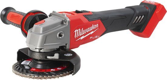 Milwaukee M18 FSAGV125XB-0X 18V Haakse slijper body - 125mm - koolborstelloos