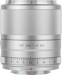 Viltrox 33mm f/1.4 AF zilver | Fuji X