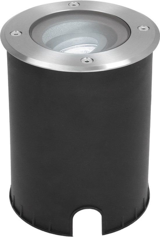HOFTRONIC SMART HOFTRONIC Lilly - Kantelbare Grondspot Rond Ø120 - Overrijdbaar - IP67 - RVS - GU10 5W - 6000K Daglicht wit