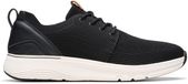 Clarks Motion Trek Lage Sneakers Heren Zwart